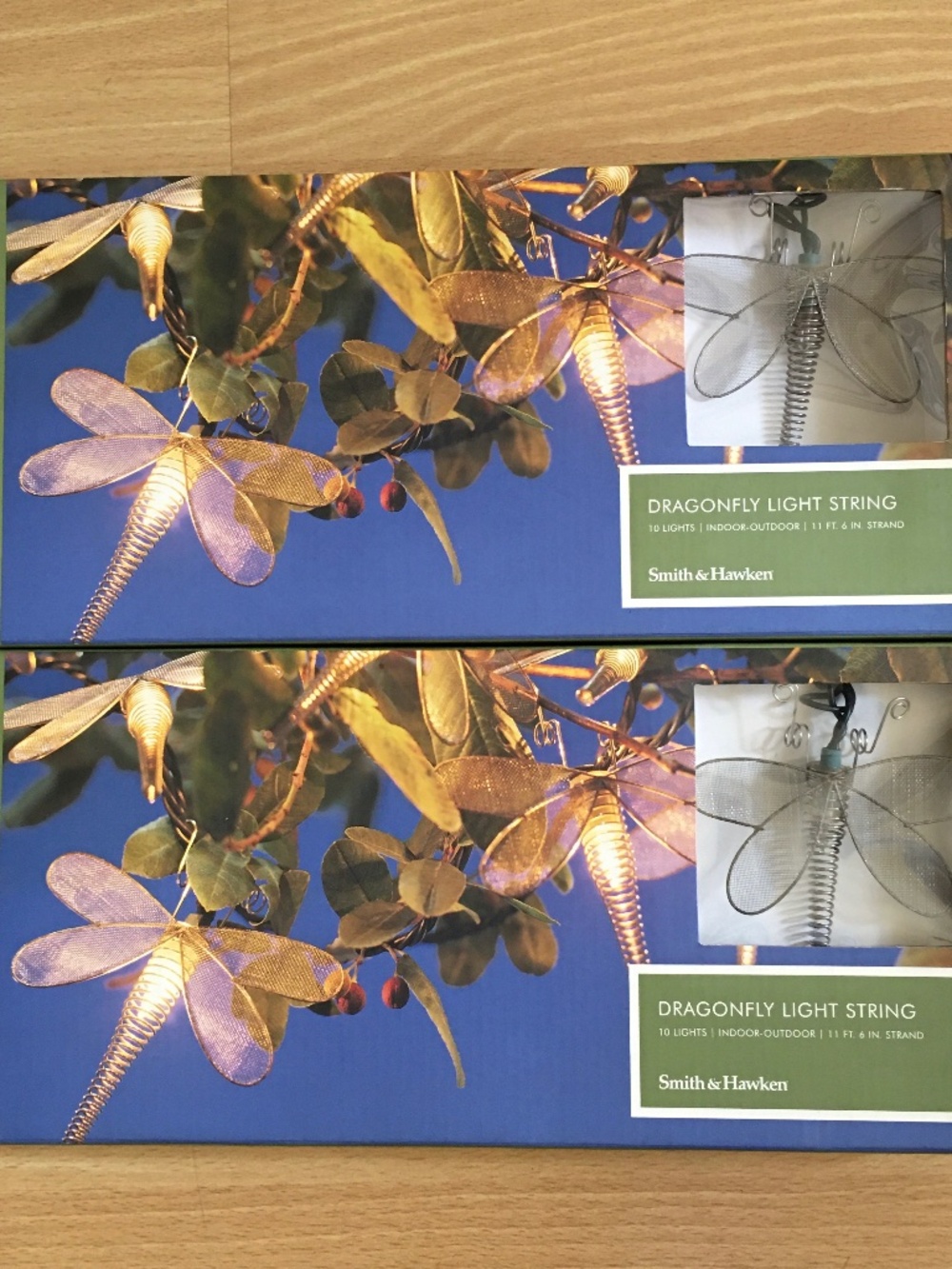 Smith & Hawkin Dragonfly String Lights -NWT